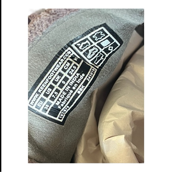 KEEN Lorelei Leather Sneakers, Women's 7.5 Shoes - Picture 7 of 8